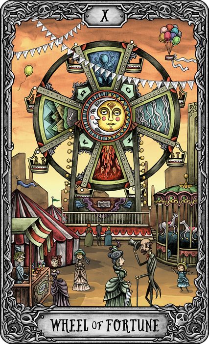 DarkMansionTarot WheelOfFortune