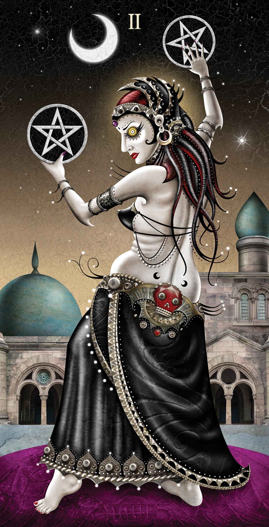 DeviantMoonTarotHighPriestess
