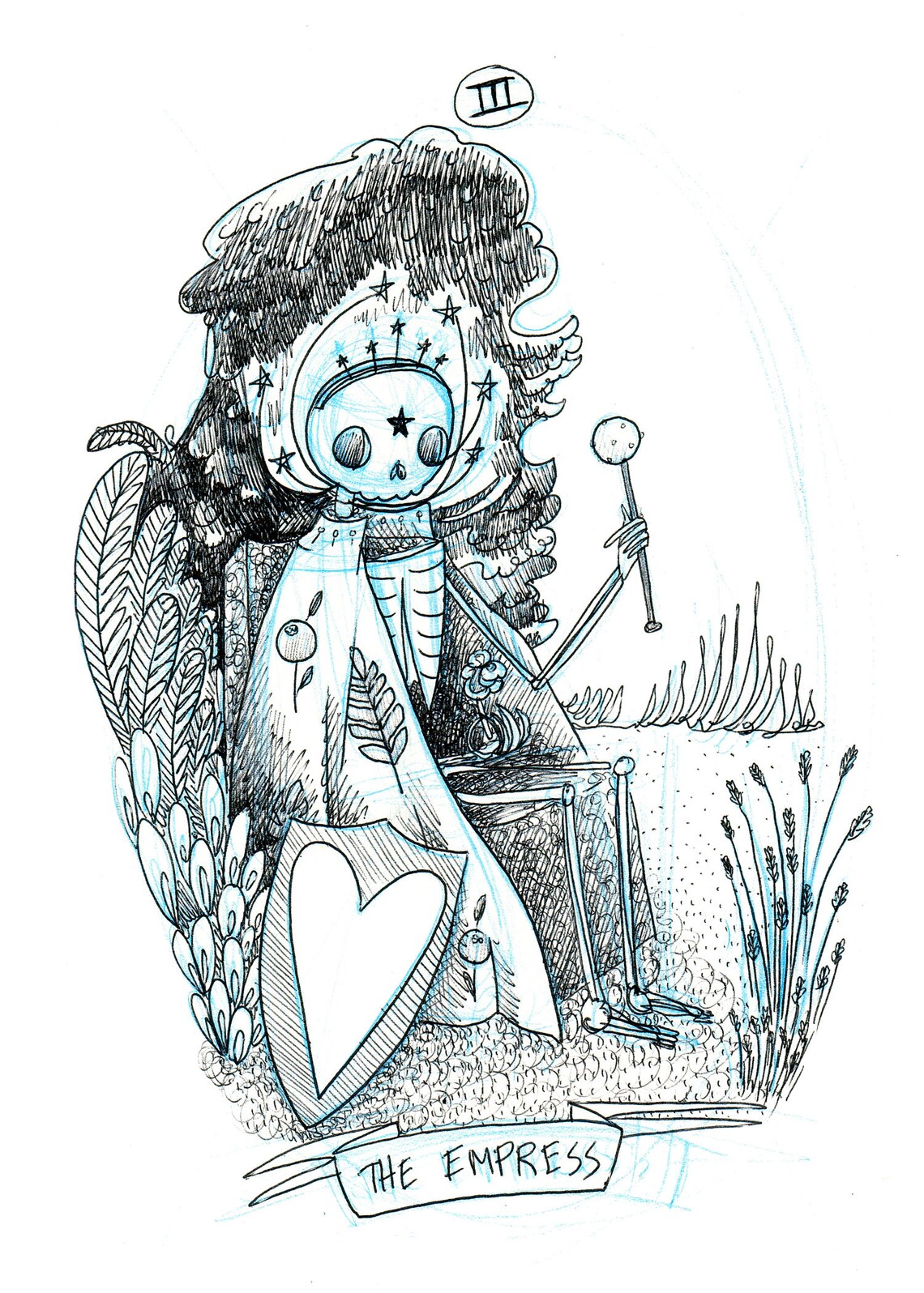 SkeletonTarotTheEmpress